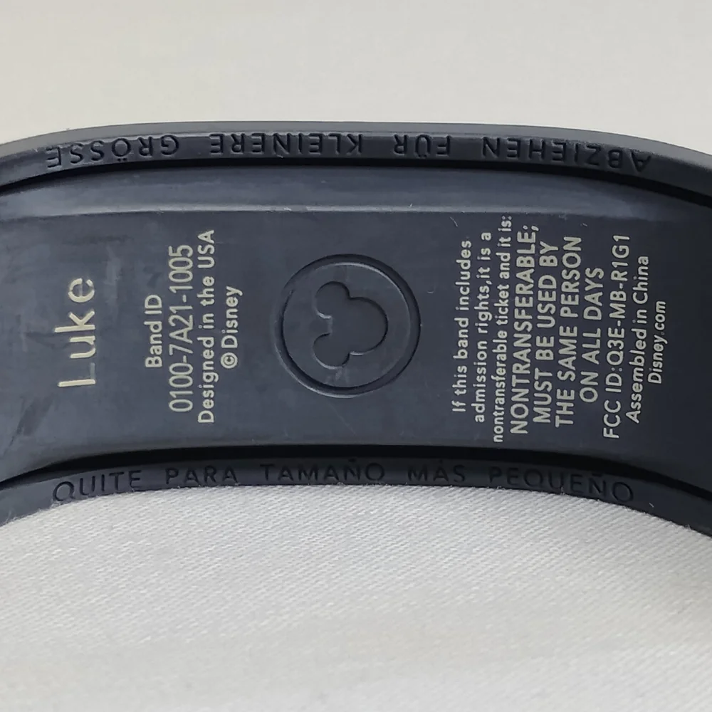 Disney Magic Bands Yellow 